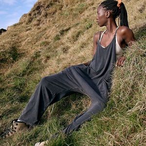 Free people Hotshot Onsie (washed black)